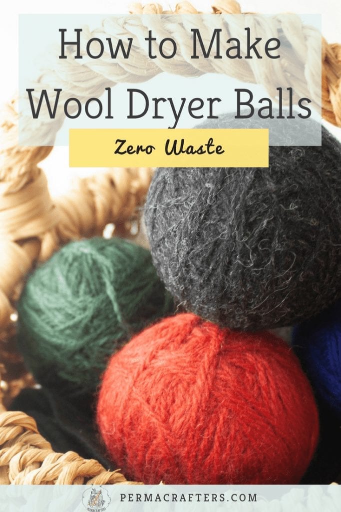 How to Make Wool Dryer Balls - Permacrafters