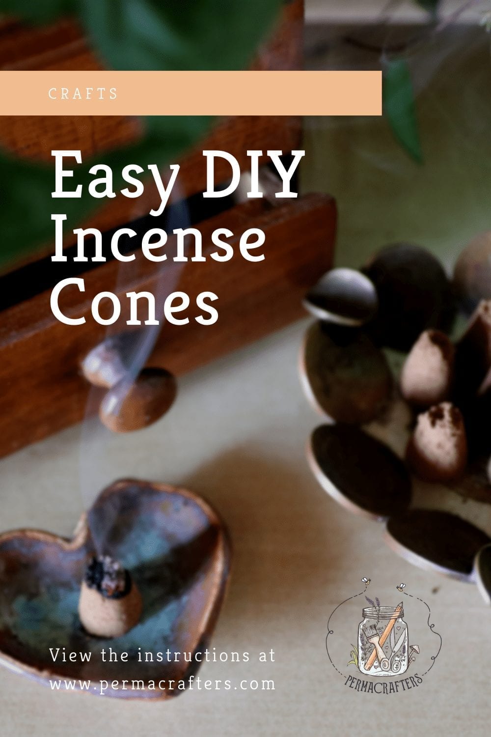 Easy DIY Incense Cones - Permacrafters