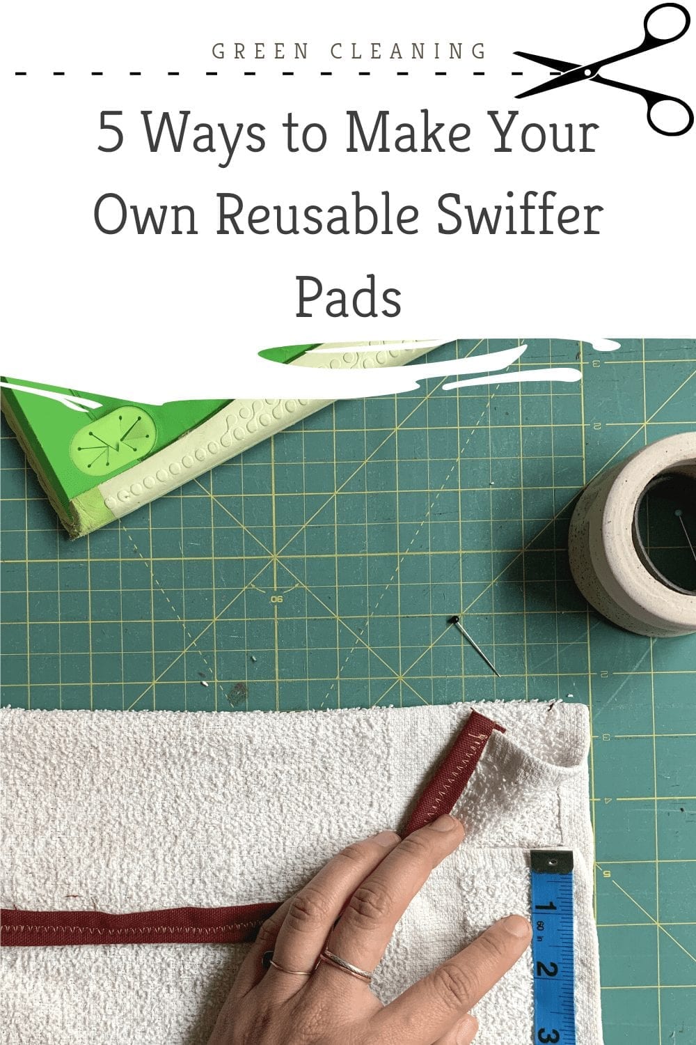 How To Make Reusable Swiffer Pads ⋆ A Rose Tinted World